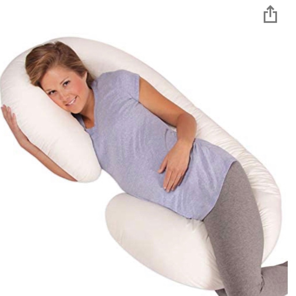 Leachco Snoogle original pregnancy/maternity total body pillow